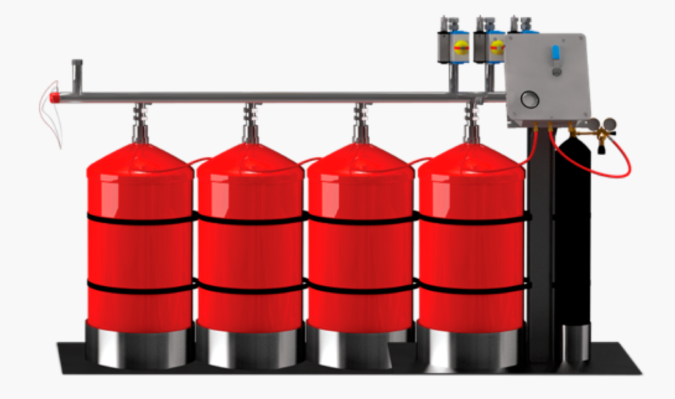 Modular fire suppression system